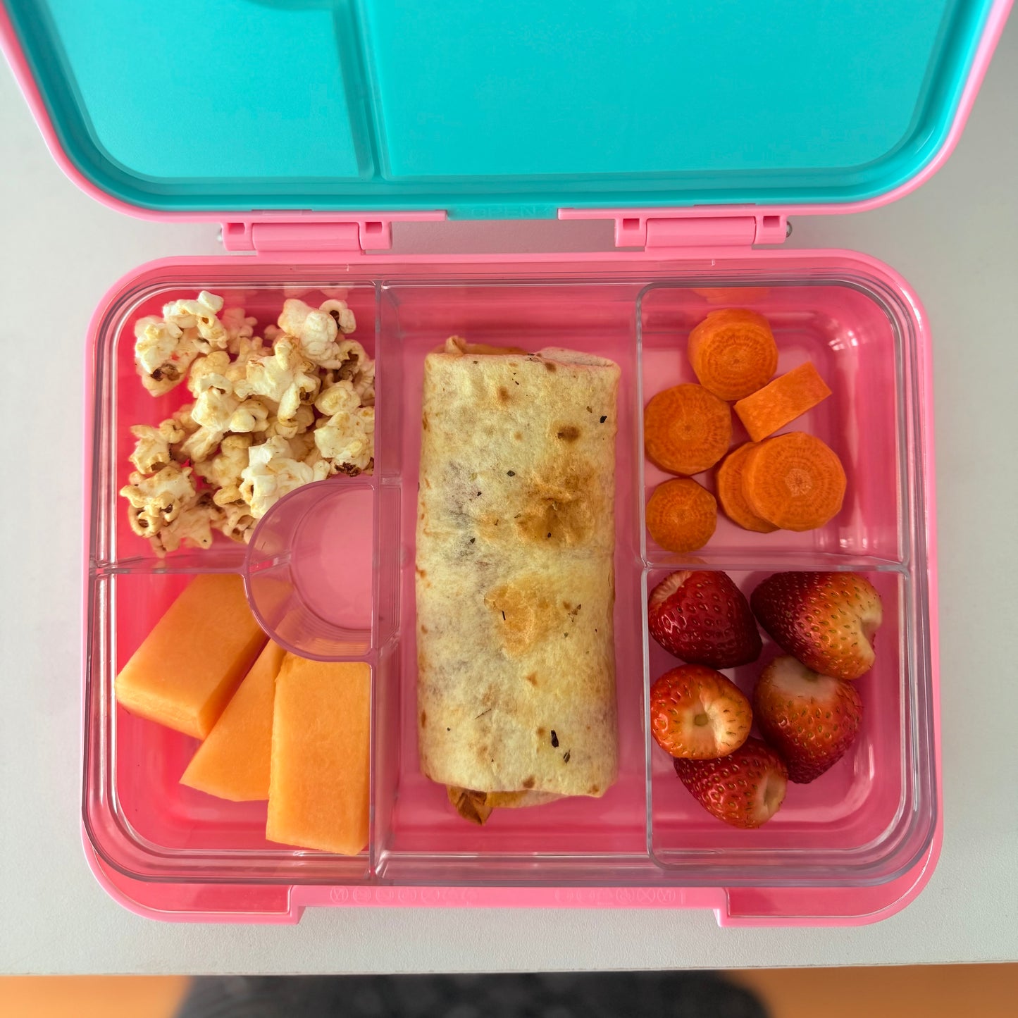Girls Personalised leak Bento Lunch Box