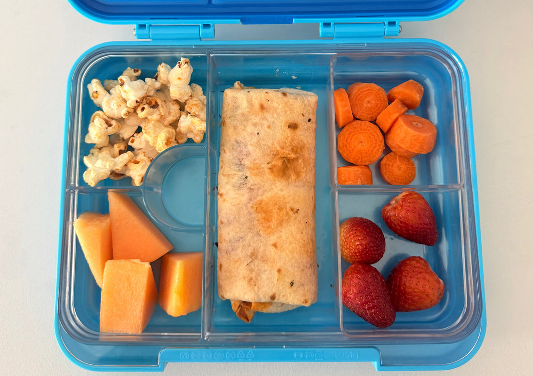 Lunchbox Idea Featuring Tortilla Pizza Rolls