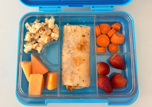 Lunchbox Idea Featuring Tortilla Pizza Rolls