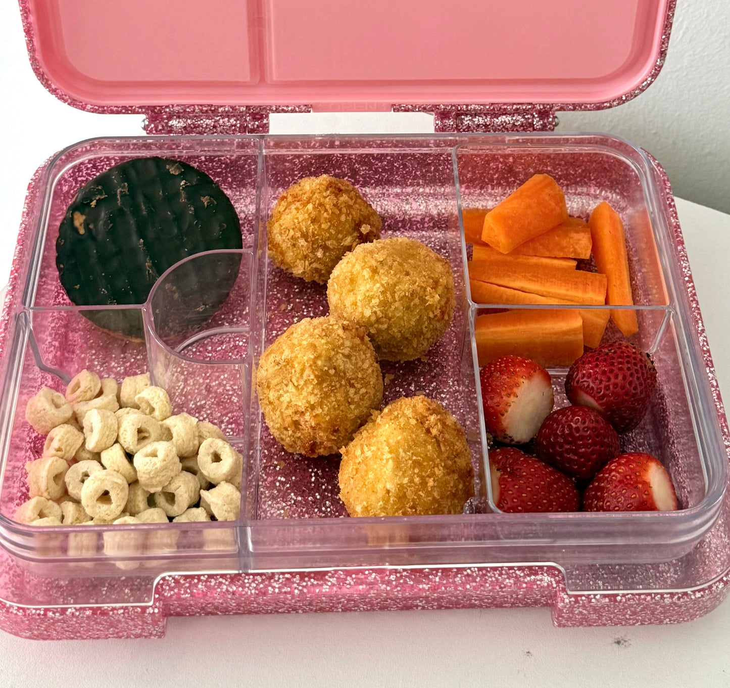 Girl-Power Personalised Kids Lunch box – Leakproof BPA-Free School Bento Box