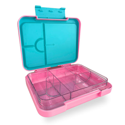 Girls Personalised leak Bento Lunch Box 