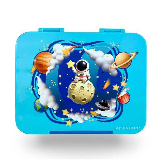 Space Theme Kids Bento Lunchbox – Leakproof BPA-Free School Lunch Box Australia