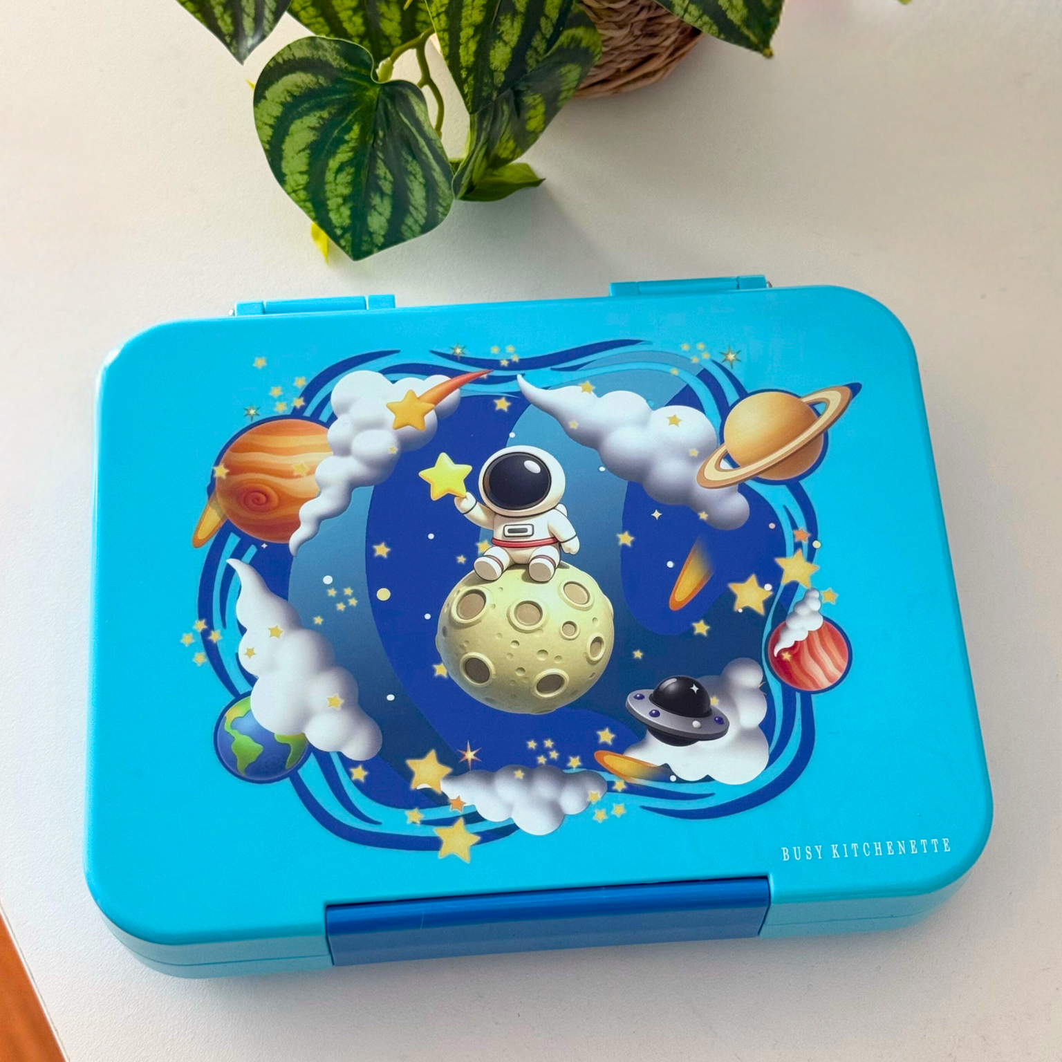 Boys Personalised leak Bento Lunch Box 