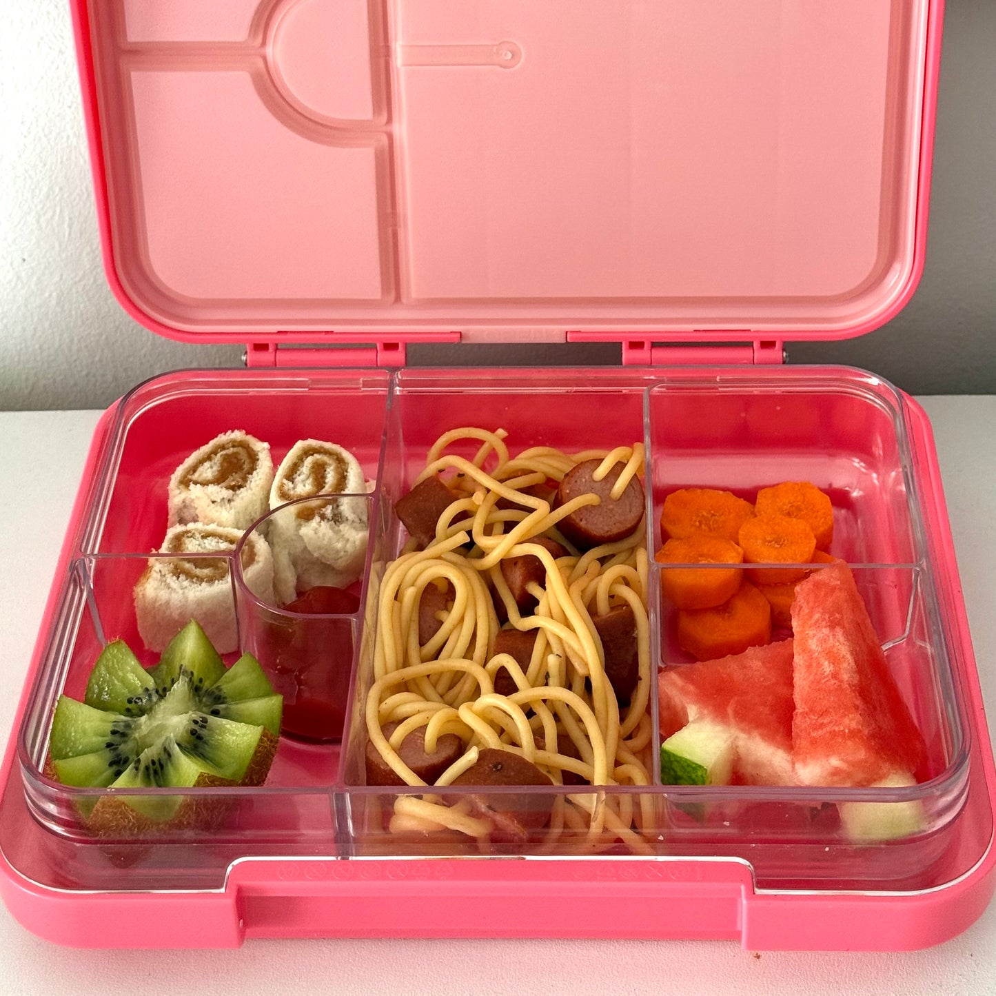 Girls Personalised leak Bento Lunch Box 