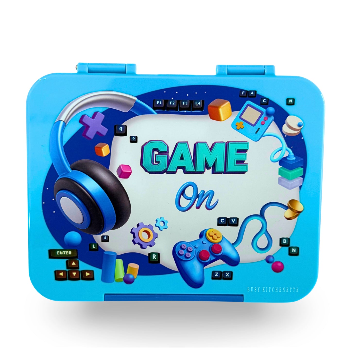 Boys Personalised leak Bento Lunch Box 