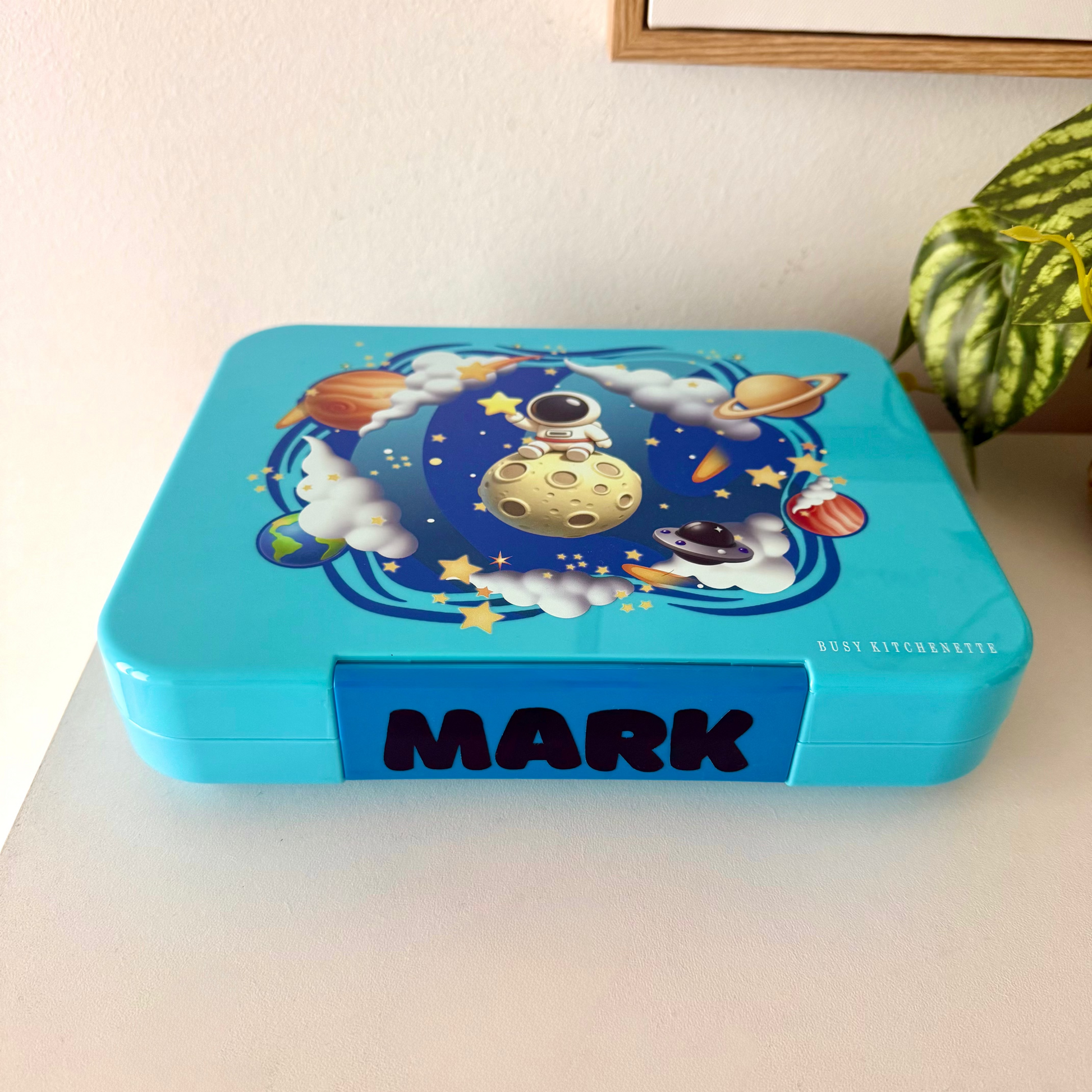 Boys Personalised leak Bento Lunch Box 
