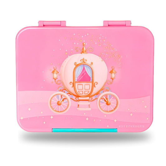 Princess Carriage Kids Bento Lunchbox – Leakproof BPA-Free School Lunch Box Australia