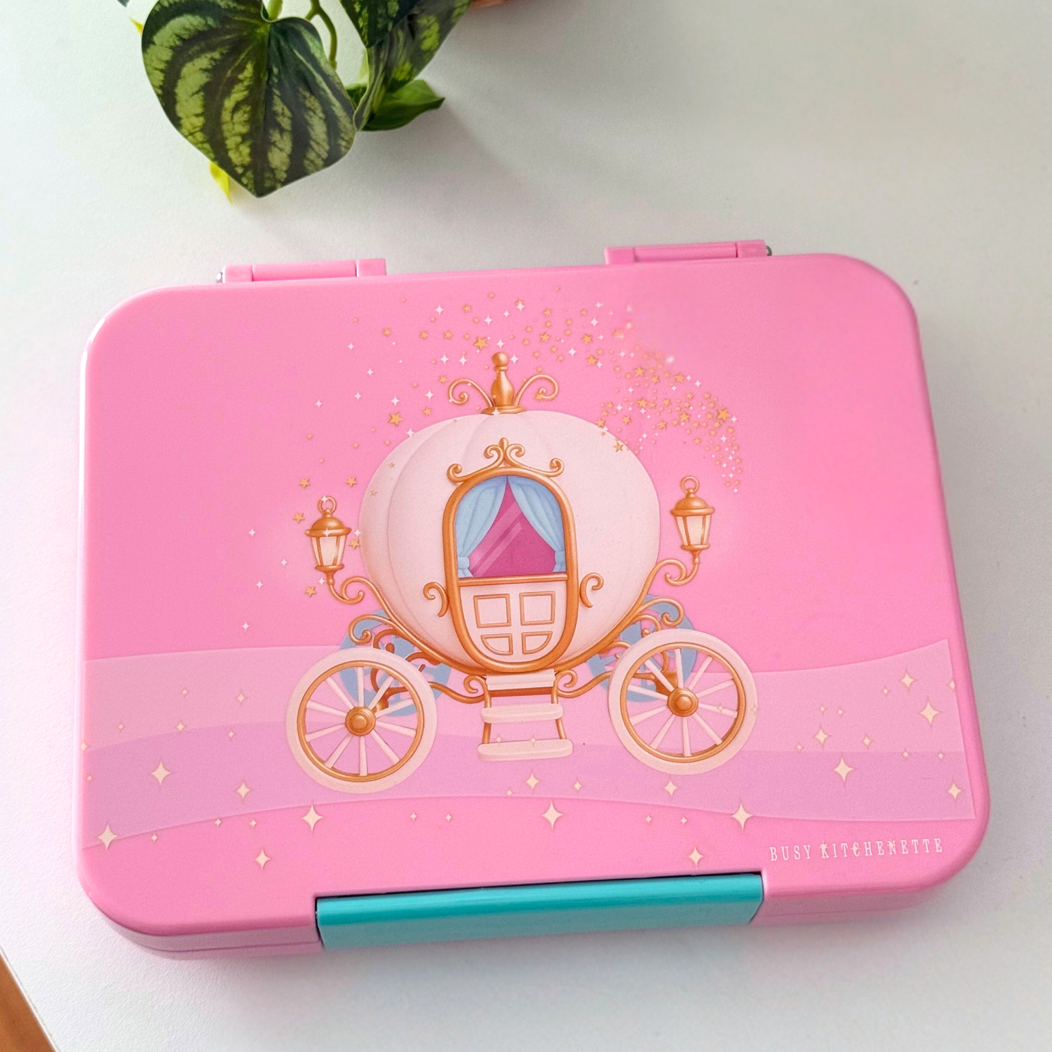 Girls Personalised leak Bento Lunch Box 